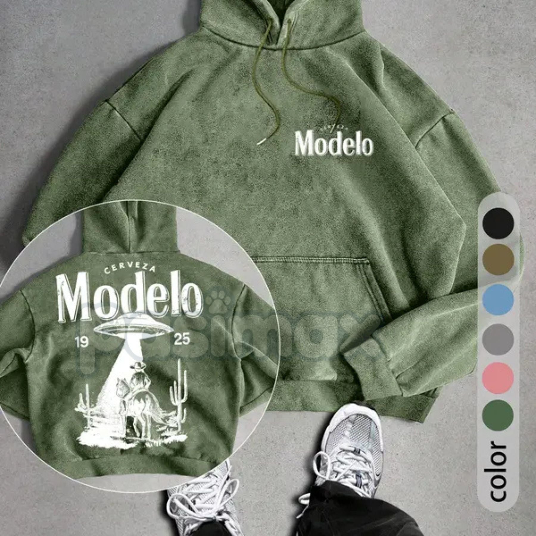 UFO Cowboy Showdown Hoodie