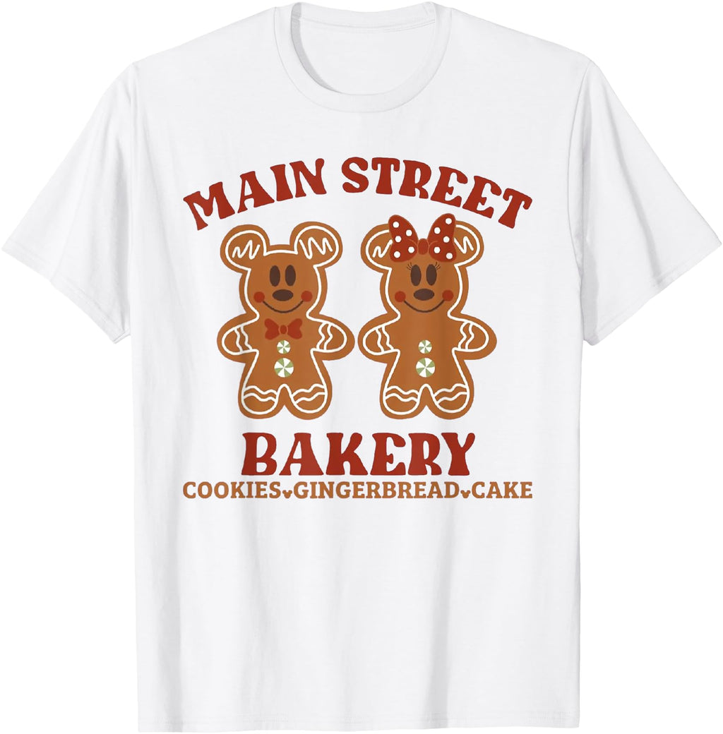 Authentic Main Street Bakery T-Shirt - Casual Everyday Wear Men Women