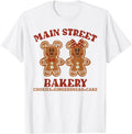 Authentic Main Street Bakery T-Shirt - Casual Everyday Wear Men Women
